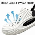 thumbnail image 5 of CHICVOMEY Mules for Men Lightweight Non Slip on Quick Dry Closed Toe Breathable Water Shoes Driving Beach Outdoor Sports Summer, 5 of 7