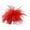 Red, variant on Women Brooch Unisex Brooch Faux Ostrich Feather Soft Anti-slip Lightweight Garment Hat Bag Decoration Wedding Party Prom Clothes Pin