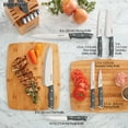 thumbnail image 3 of Farberware Triple Riveted Knife Block Set 15-piece in Grey, 3 of 11