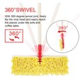 thumbnail image 3 of Eyliden Flip Mop with 2pcs Washable Microfiber Chenille Mop Pads, 3 of 7
