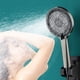 thumbnail image 1 of Cabezal de ducha de mano de alta presión | 5 modos de pulverización ajustables | Filtro de agua dura sin boquillas obstruidas | Material ABS | Para Niños Mayores Familia | Fácil de instalar | Gris, 1 of 8