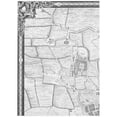 thumbnail image 3 of Roque, John 11x14 Black Modern Framed Museum Art Print Titled - Roque Sectional map of London 1748, 3 of 5
