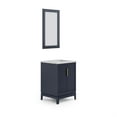 thumbnail image 2 of Water Creation Elizabeth 24" Hardwood Single Bathroom Vanity in Blue & Gold, 2 of 7