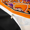 thumbnail image 4 of Homewish Fun Cartoon 67 Number Twin Duvet Cover for Kids, Orange Vintage Ghost Pumpkin Twin Bedding, Black Reversible, 2-Piece, 1 Duvet Cover and 1 Pillowcase, 4 of 6