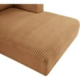 thumbnail image 5 of Meridian Furniture Shaggy Saddle Corduroy Performance Fabric Chaise, 5 of 11