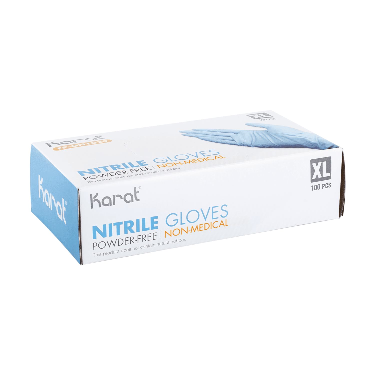 Nitrile Powder - Free Disposable Gloves (Blue) - X-Large - 1,000 ct, FP-GN1029