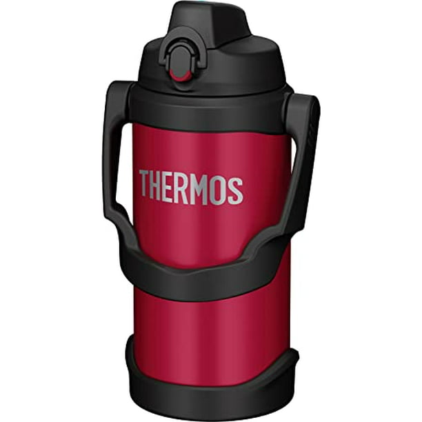 Thermos Water Bottle Vacuum Insulated Sports Jug 2L Red FJQ 2000 R