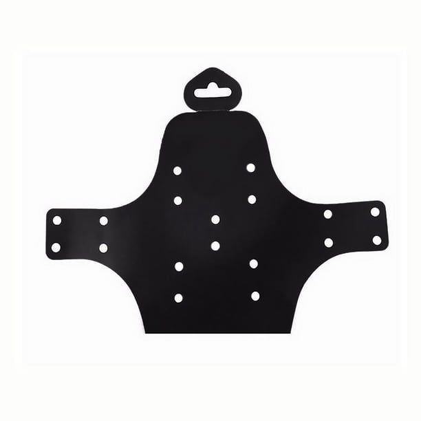Lot de 2 garde-boue avant et arrière pour vélo de montagne, accessoires de vélo parfaits, noir + rouge