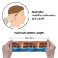 thumbnail image 6 of Balery Animals On Noah's Ark2 Sports Headbands for Men,Moisture Wicking Workout Headband, Sweatband Headbands for Running,Cycling,Football, 6 of 9