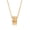 Rings and necklaces2, variant on Women's Ring Pendant Necklace – 18K Gold Plated, Cubic Zirconia, Multi-Ring Design Available, Fashion Jewelry