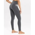 thumbnail image 3 of NANAHuang Women's Workout Leggings with Pockets High Waist Pants 28" Tummy Control Athletic Tights Full Length, 3 of 7
