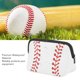 thumbnail image 3 of Bolsa De Maquillaje Con Estampado De Softbol, ​​​​2 Piezas, Cosméticos De Béisbol, 3 of 7