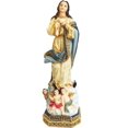thumbnail image 3 of 12" Immaculate Conception Statue Angels Around Saint Mary Statue Estatua Sculpture Santo Figurine 1589, 3 of 4