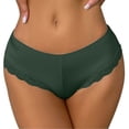 thumbnail image 5 of B91xZ Culottes Sans Couture pour Femmes en Coton Doux Respirant, Vert TG, 5 of 5