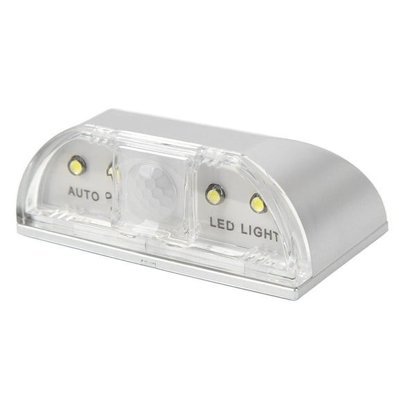 Sourcingbay Keyhole Motion Sensor Light – Battery Operated PIR Auto LED Night Light with 4 Bright LEDs for Door Lock