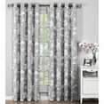 thumbnail image 2 of Florabotanica Printed Cotton Extra Wide Grommet Curtain Panel Pairs, 2 of 2