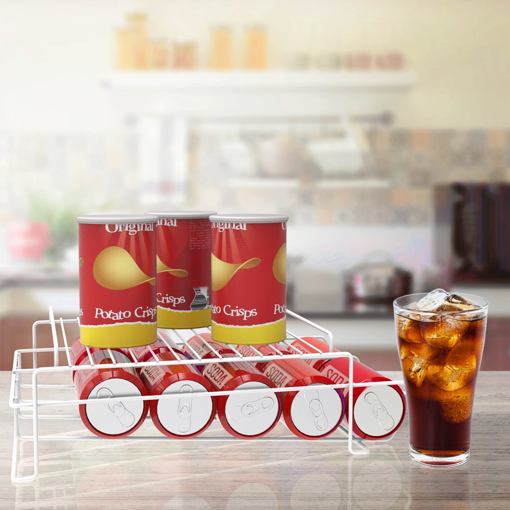 2Tier Can Dispenser with Top Holds 10 Standard Food or