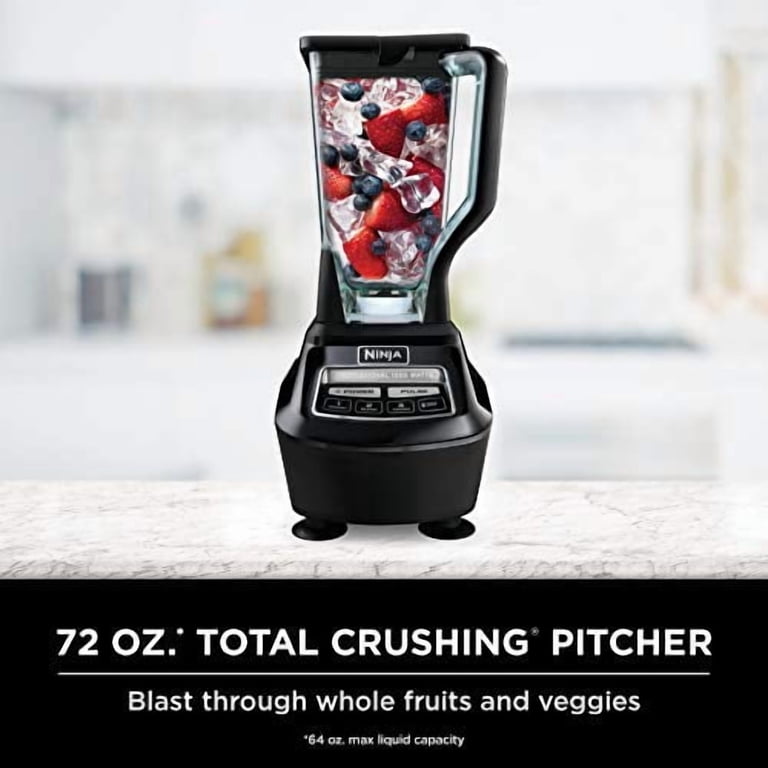 NINJA BL7700 P0ニンジャブレンダー　メガ NINJA Ninja Kitchen System, 72-oz Total Crushing Pitcher, 8-Cup Food