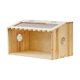 thumbnail image 3 of Caja de cría para hábito de hámster Hábitat de Nido de madera, decoración del hábitat de animales pequeños, caja de reproducción de hámster para, 3 of 9