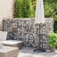 thumbnail image 1 of vidaXL Gabion Wall with Covers Galvanised Steel 100x20x150 cm, 1 of 4