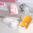 thumbnail image 3 of 4Pcs Ergonomic Kawaii Wrist Rest Mouse Pad for Office & Gaming Use - Slow Rising Memory Foam Arm Support, 3 of 5