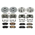 thumbnail image 2 of PowerStop Front and Rear Stock Replacement Brake Pad and Rotor Kit with Calipers Fits: SUBARU Select Models KCOE2748, 2 of 5