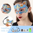 thumbnail image 1 of SMihono Adult Diy Point Diamond Individually Wrapped Masquerade Mask Home Decoration on Clearance, 1 of 9