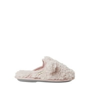 Dearfoams Girls Pile Clog w Ears Slippers