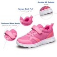thumbnail image 2 of vibdiv Boys Girls Running Shoes Athletic Breathable Sports Gym Walking Sneakers for Toddler/Little Kid/Big Kid Pink Size 13, 2 of 5
