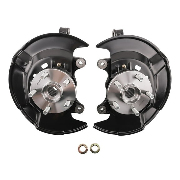Front Steering Knuckles Wheel Hub Bearings for Toyota Corolla Matrix 2009-2013