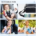 thumbnail image 5 of 2-Pack Seat Belt Covers with Flannel Seatbelt Shoulder Strap Case Adjustable Straps Soft Padding for Car Black Cat Walking Fields Medium, 5 of 8