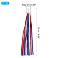 thumbnail image 2 of Uxcell Bike Streamers, Colorful Scooter Handlebar Tassels Grips Ribbon Accessories Decorations for Bicycle Handles Red Blue, 2 of 6