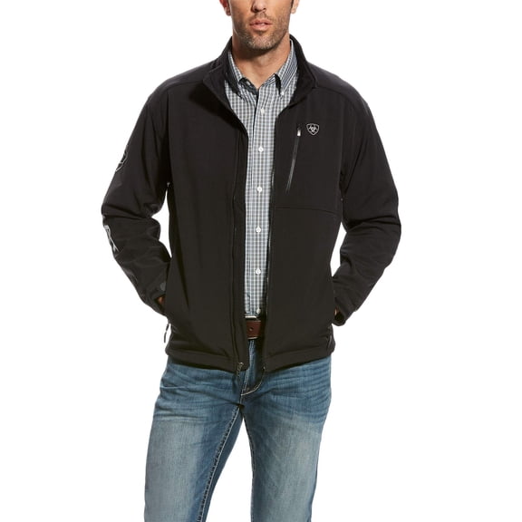 Chaqueta ARIAT Softshell Logo 2.0 para hombre, para exteriores, de poliéster