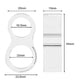 thumbnail image 2 of 1 Pcs PVC Handle Door Stop/Small Silicone Door Stop/Door Stop Non-Toxic Transparent, 2 of 4