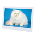 thumbnail image 2 of 10" Digital Photo Frame with Remote Control and AC Power Adapter, 1024 x 600 High Resolution, 16:9 Aspect Ratio, 1080P, Black/White, 2 of 10