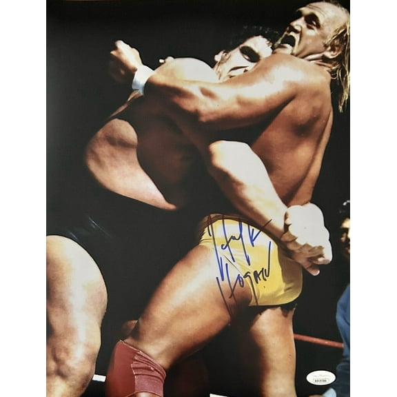 Hulk Hogan Signed Autographed Photo 11x14 JSA Authenticated #19