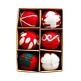 thumbnail image 4 of Adornos navideños de bolas de fieltro para árbol, regalos de fiesta, colgantes, adornos navideños para Estilo A, 4 of 9