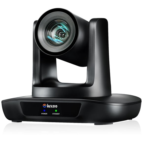 Cámara PTZ iUzee AI con seguimiento automático, zoom digital óptico de 30X y 8X