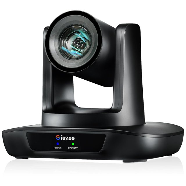 Cámara PTZ iUzee AI con seguimiento automático, zoom digital óptico de 30X y 8X