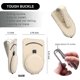 thumbnail image 4 of Soporte para gafas de sol para visera de coche, clip de soporte para gafas de sol de adsorción para guardar máscara de tarjeta de gafas, para visera de coche (beige), 4 of 5