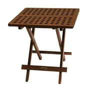 Eucalyptus Folding Side Table