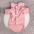 thumbnail image 2 of Pijamas de seda para perros pequeños y gatos, camisetas suaves para mascotas, ropa de descanso para cachorros, ropa de dormir para gatos (rosa) L, 2 of 6