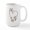 White, variant on CafePress - Cute Alpaca Large Mug - 15 oz Ceramic Large White Novelty Mug