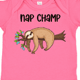 thumbnail image 4 of Inktastic Nap Champ Cute Sleeping Sloth Boys or Girls Baby Bodysuit, 4 of 5