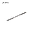thumbnail image 3 of Uxcell Push Rod Connector Double End Threaded Rod 304 Stainless Steel for DIY RC Car,Boat,Car,M2x25mm,Pack of 25, 3 of 6
