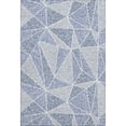 thumbnail image 2 of Addison Rugs Mayfield Washable Transitional Geometric Navy Rectangle Rug, 5' x 7'6", 2 of 6