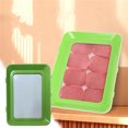 thumbnail image 2 of (2-Pack) Rinsvye Reusable Food Preservation Tray Small Silicone Bag with Stretch Cover Friendly Standing Silicone Food Bags Design Stacked Food Storage Small Reusable Snack Bags Tray, 2 of 6