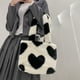 thumbnail image 5 of Bolso de mano peludo y esponjoso para otoño e invierno, 5 of 5
