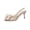 Beige, variant on HomeDM Women's Slingback Kitten Heels Closed Pointy Toe Pumps Dress Shoes for Work Wedding Party, Black Size 6.5