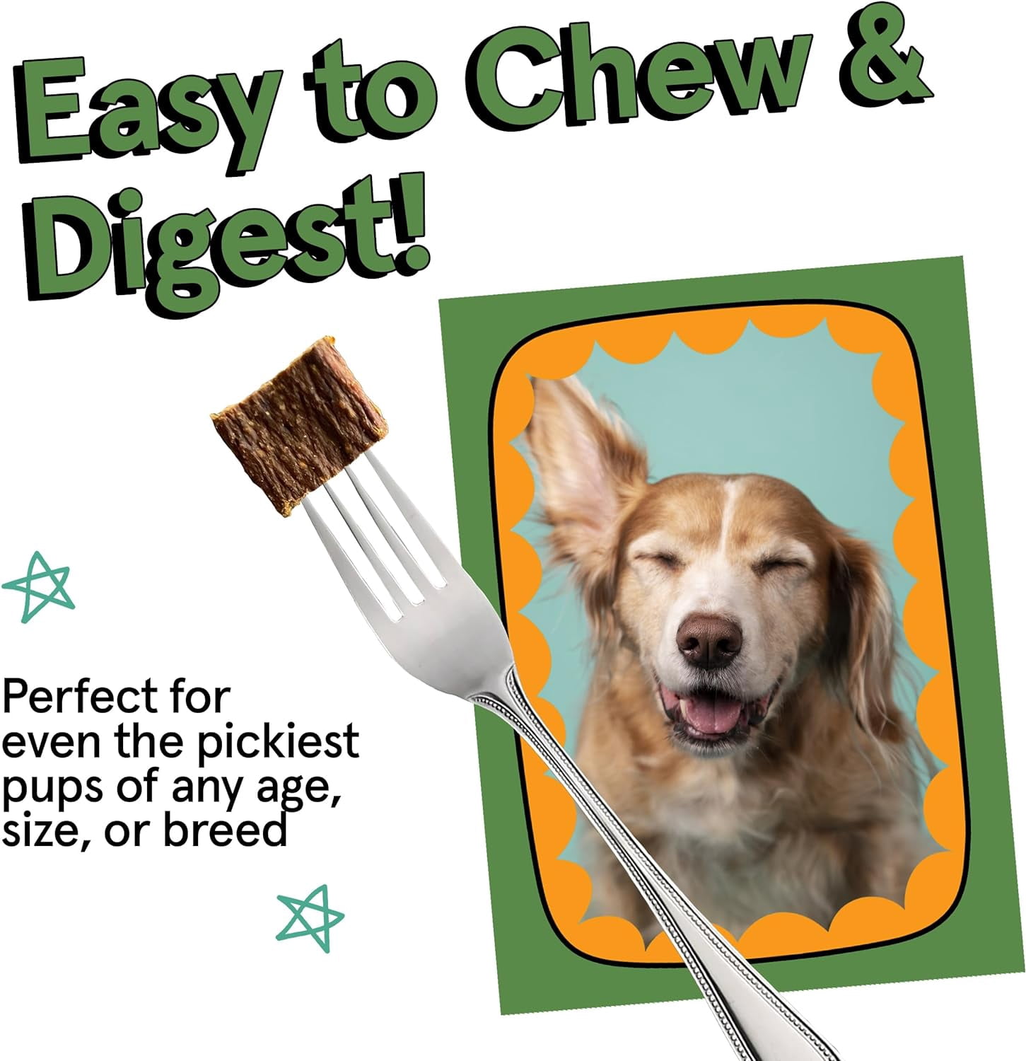 The Real Meat Company 2 lbs Air-Dried Beef Dehydrated Dog Food